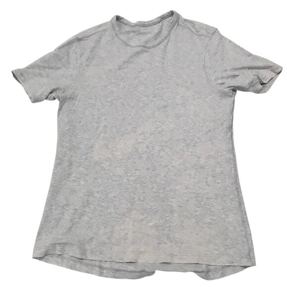 LULULEMON gray Men's basic layering undershirt base T-Shirt Size medium - Picture 1 of 8
